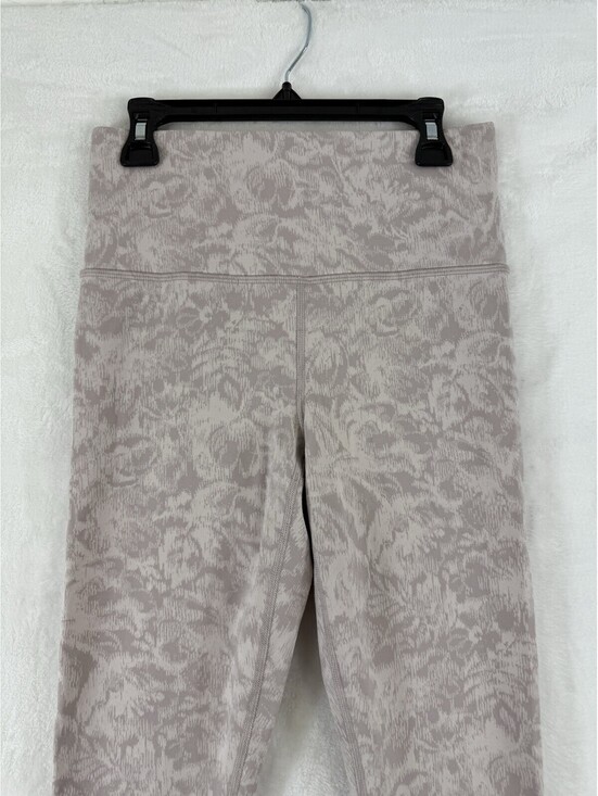 Athleta Pants - Athleta Elation Textured Tight Small Pink Floral Womens Workout Stretch